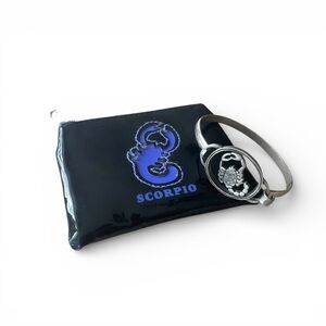 Vintage Silver Zodiac Scorpio Bracelet